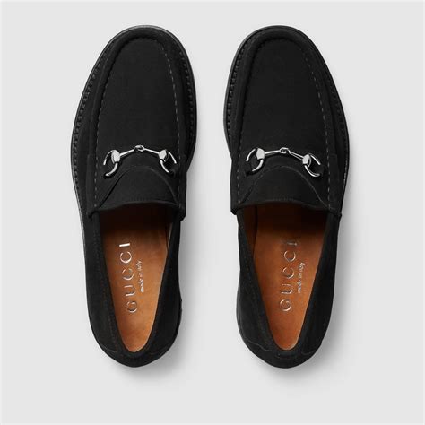 mens black suede gucci loafers|gucci lace up loafers.